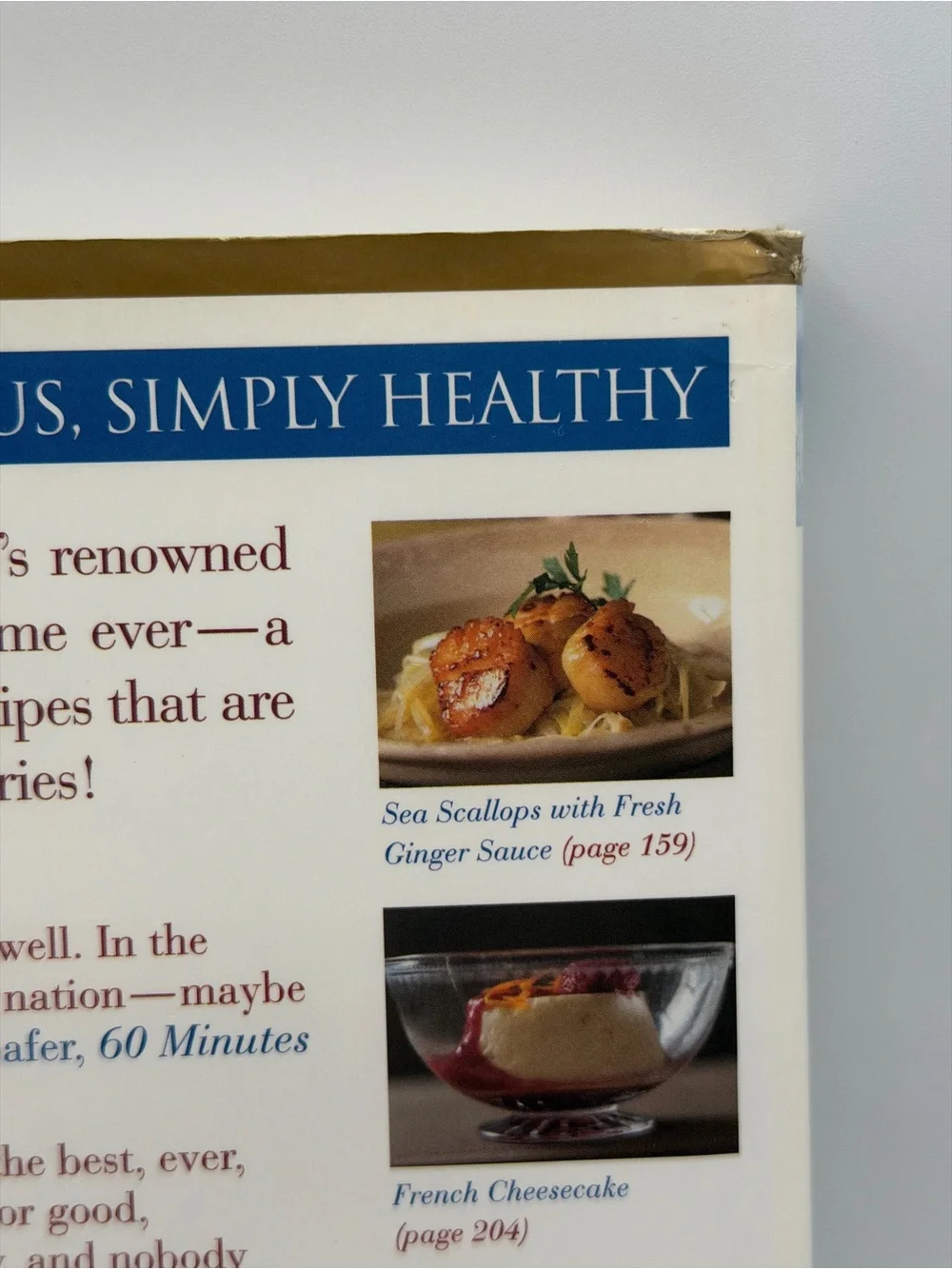 The French Culinary Institute's Salute to Healthy Cooking From America's HC 1998